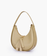 Off White Crossbody Hobo Bag